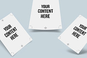 6 Floatings US Letter Mockups, an Object Graphic by Loudoun Design Co. (Thumbnail 2 of 5)