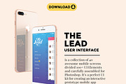 THE LEAD User Interface, an iPhone Mockup by Sladedesign (Thumbnail 3 of 8)