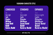 Radadawa, a Sans Serif Font by ArimaType (Thumbnail 8 of 10)