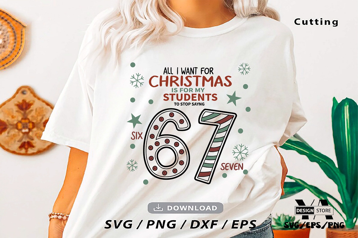Christmas Teacher SVG PNG Bundle, an Object Illustration by Ya_ Design Store (Photo 7 of 13)