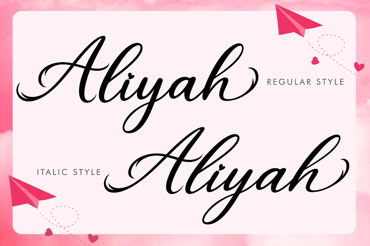 Beautiful Dealove, a Handwritten Font by Yoga Letter (Photo 3 of 10)