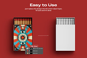 Match Box Mockup Set, a Packaging Mockup by ForgeDesign (Thumbnail 2 of 10)