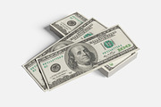 Cash Money Mockup, a Print Template by xavier_studio (Thumbnail 4 of 5)