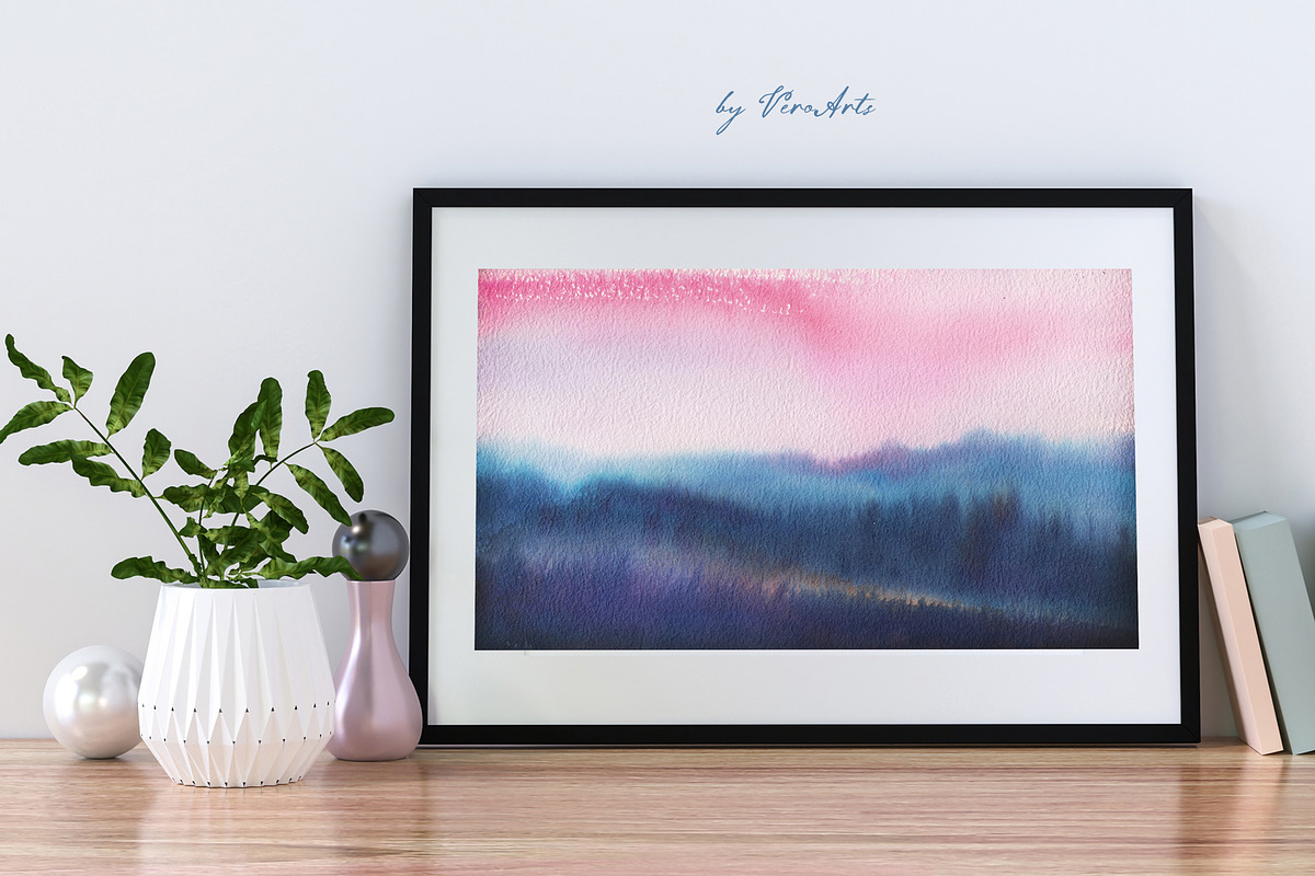 Watercolor abstract backgrounds, a Background Graphic by Vero Arts (Photo 9 of 11)