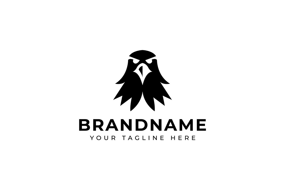 Eagle Head Logo, a Branding & Logo Template by Pray Art Design Studio