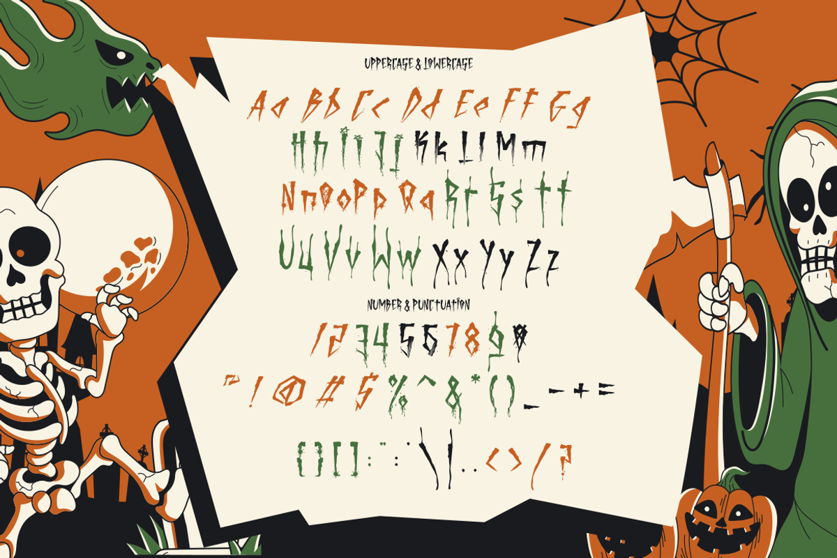 Brutal Brushstrokes - Metal Font, a Font by PutraCetol Studio (Photo 8 of 11)