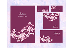 Template Corporate Identity With Sakura