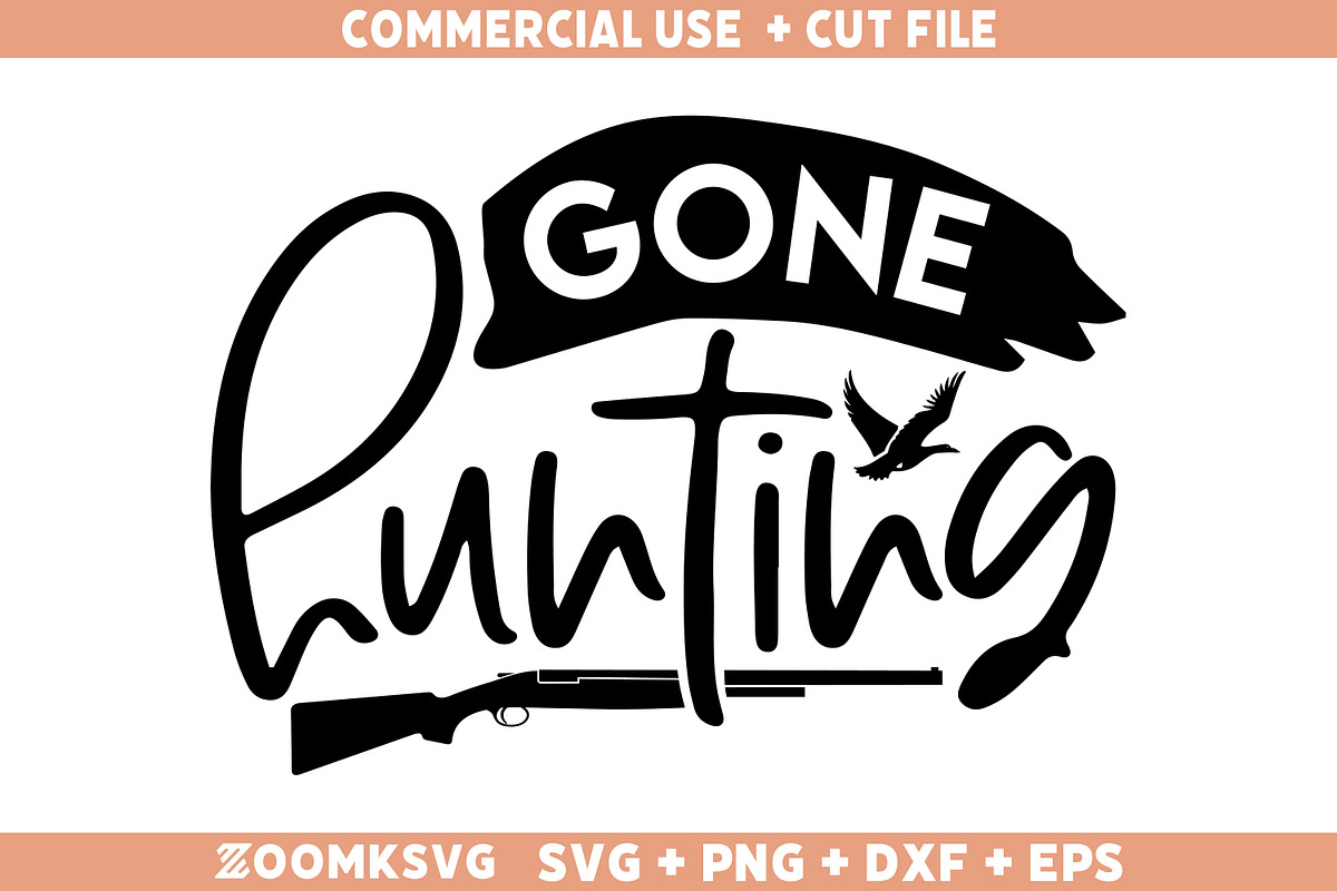 Hunting SVG Bundle 20 Designs, an Illustration by ZoomkSVG (Photo 5 of 40)
