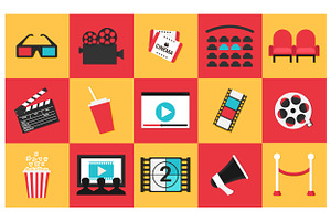 Cinema Movie Icon Collection, an Icon by PsychocheArt