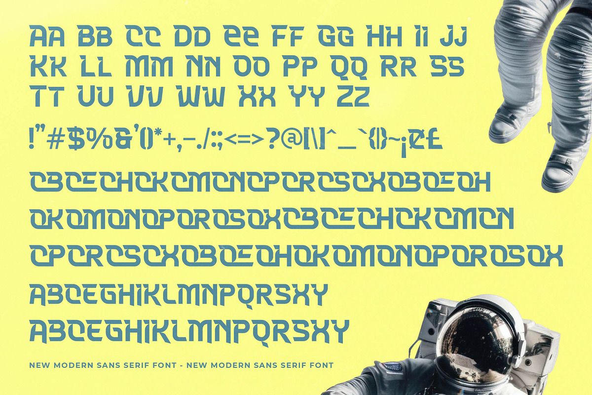 Meteor Horizon: Modern Sci-Fi Font, a Sans Serif Font by timelesstype.co (Photo 14 of 15)