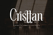 Cristtan Elegant Serif Font Typeface, a Serif Font by Perfectype (Thumbnail 1 of 6)