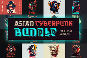 Asian cyberpunk bundle.