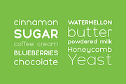 Cake Sans, a Sans Serif Font by Reghardt (Thumbnail 4 of 5)