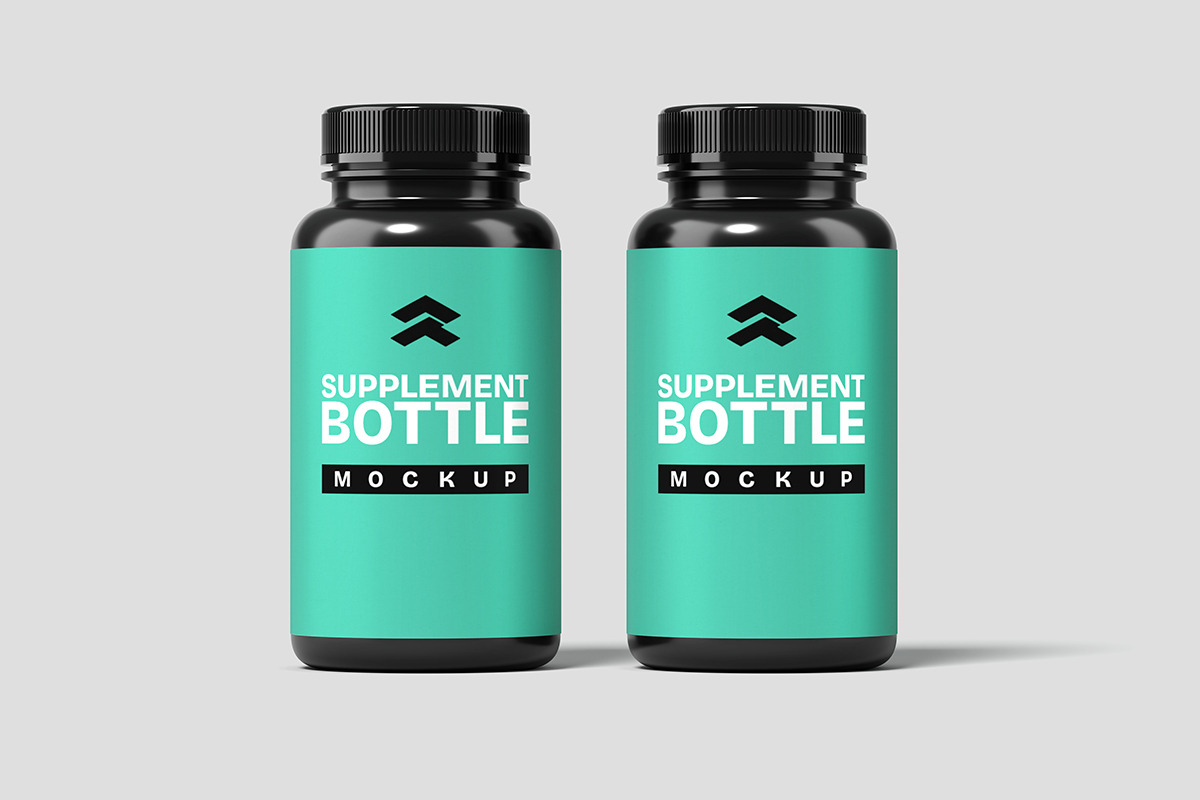 Supplement Bottle - Mockup, a Product Mockup by Rometheme Std (Photo 3 of 5)