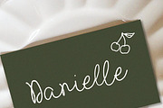 Romantic Boutique Whimsical Script, a Handwritten Font by Amalia Calligraphy (Thumbnail 3 of 7)