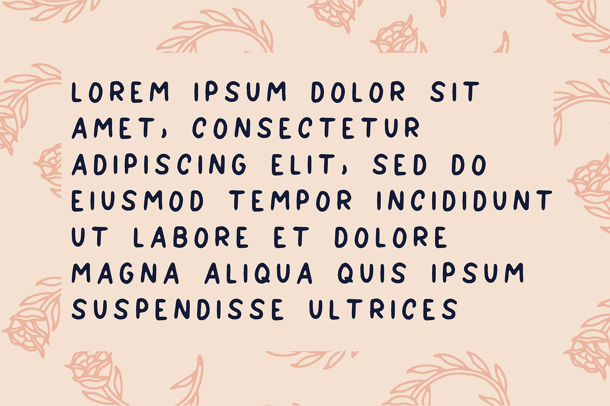 IRONHIDES - Hand Drawn Font preview 3