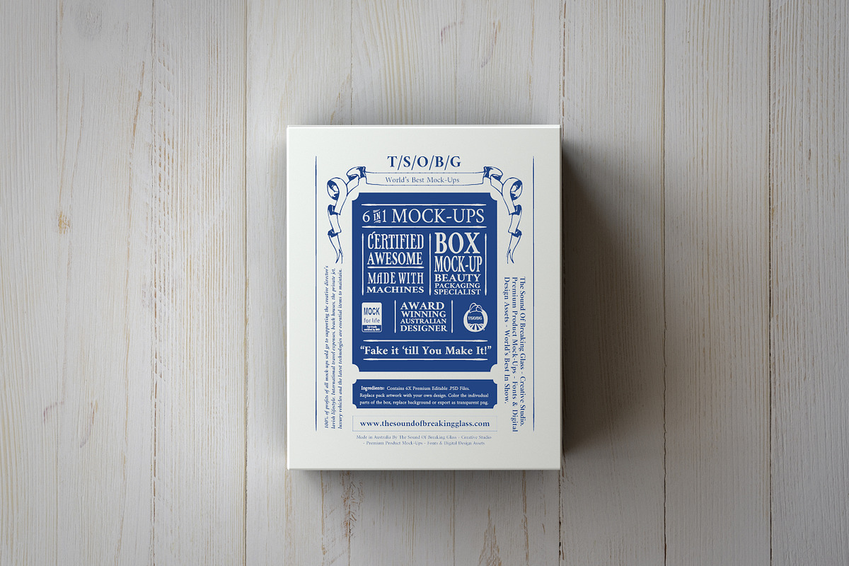Deluxe Paper Box Mock-Up, a Packaging Mockup by TSOBG (Photo 18 of 25)
