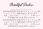 Beautiful Dealove, a Handwritten Font by Yoga Letter (Thumbnail 7 of 10)