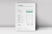 Invoice Template, a Stationery Template by artisanHR (Thumbnail 2 of 7)