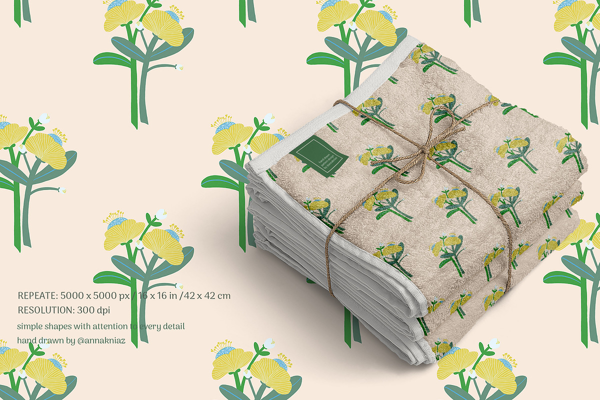 Boho Chic floral patterns, a Pattern Graphic by Annakniaz (Photo 16 of 17)