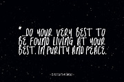 The Hero | Script Font, a Script Font by Heart + Soul Studios (Thumbnail 4 of 9)
