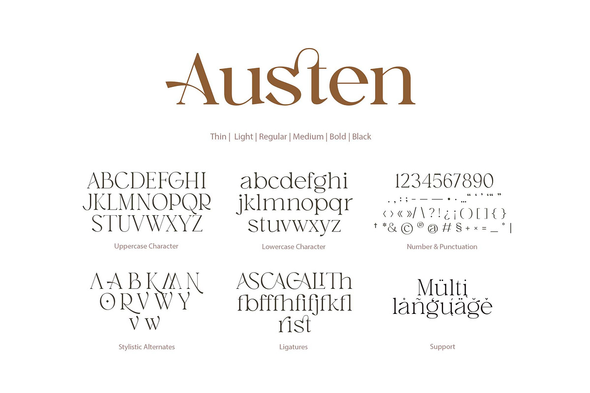 Austen - Aesthetic Serif Font, a Serif Font by Ardyanatypes (Photo 10 of 12)