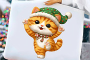 Dancing Animals Christmas Watercolor, an Illustration by Craft Nest (Thumbnail 7 of 11)
