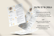 CV Resume Canva Template, a Resume Template by Pulsecolor (Thumbnail 2 of 10)