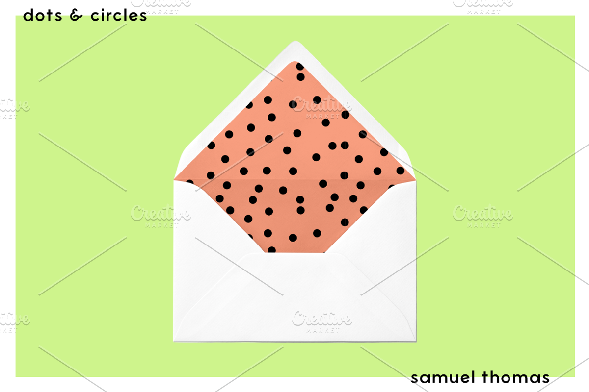 Dot & Circles - 10 Seamless Patterns, a Pattern Graphic by Uncommon Mockups (Photo 3 of 3)