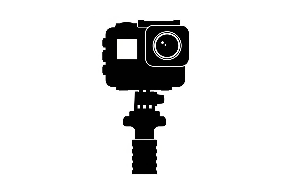 60 Action Camera Silhouette Icon, an Illustration by Artivon (Photo 40 of 61)