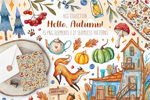 Autumn collection | 102 elements