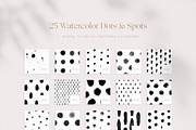 25 Watercolor Dot and Spot Patterns, a Pattern Graphic by Artec Maison (Thumbnail 3 of 16)