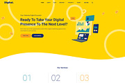 Digital - Marketing Agency Template, a HTML Template by TemplatesJungle (Thumbnail 2 of 2)