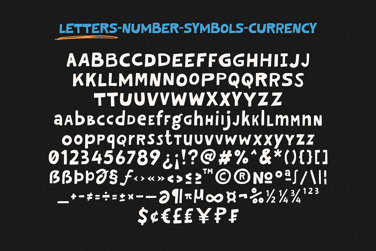 HF Bigcuat Bold, a Handwritten Font by 24Design Studios (Photo 8 of 11)