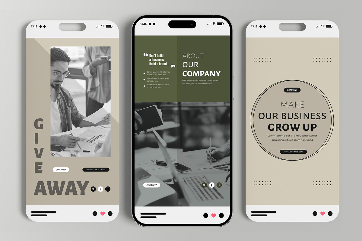 Business Social Media Story Post, a Social Media Template by MightyDesign (Photo 3 of 6)