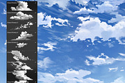 Clouds Procreate Brushes, a Brush Add-On by ArtbyHien (Thumbnail 8 of 8)