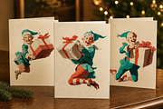 VINTAGE CHRISTMAS CLIPART COLLECTION, a Seasonal Illustration by Some Little Things (Thumbnail 4 of 8)