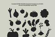 Fruit & Vegetable Illustrations, a Food Illustration by happpydesign (Thumbnail 5 of 11)