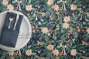 Festive Christmas Botanical Pattern, a Pattern Graphic by SirenaArt (Thumbnail 14 of 15)