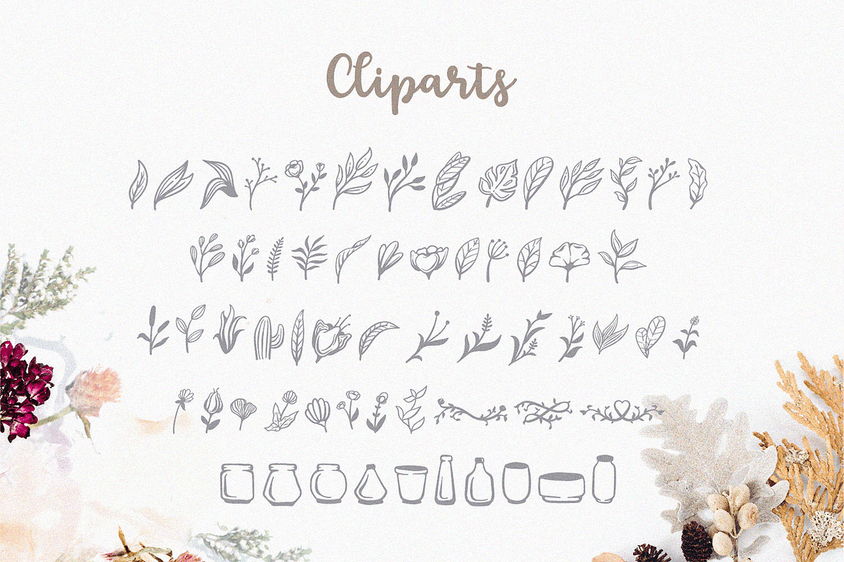 Floristy | Floral Cursive Font, a Script Font by Auratype (Photo 10 of 14)