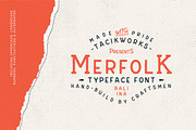Merfolk Typeface Font, a Font by Wortfice (Thumbnail 1 of 4)