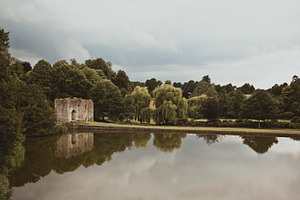 Old Building on Lake