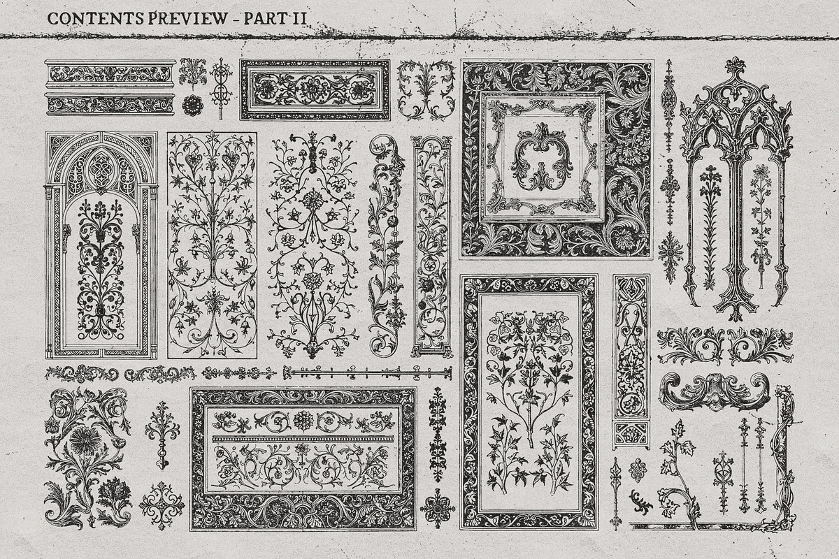 Ornamental Vectors, an Object Graphic by MiksKS (Photo 8 of 10)