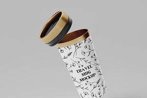 Travel Mug Mockup