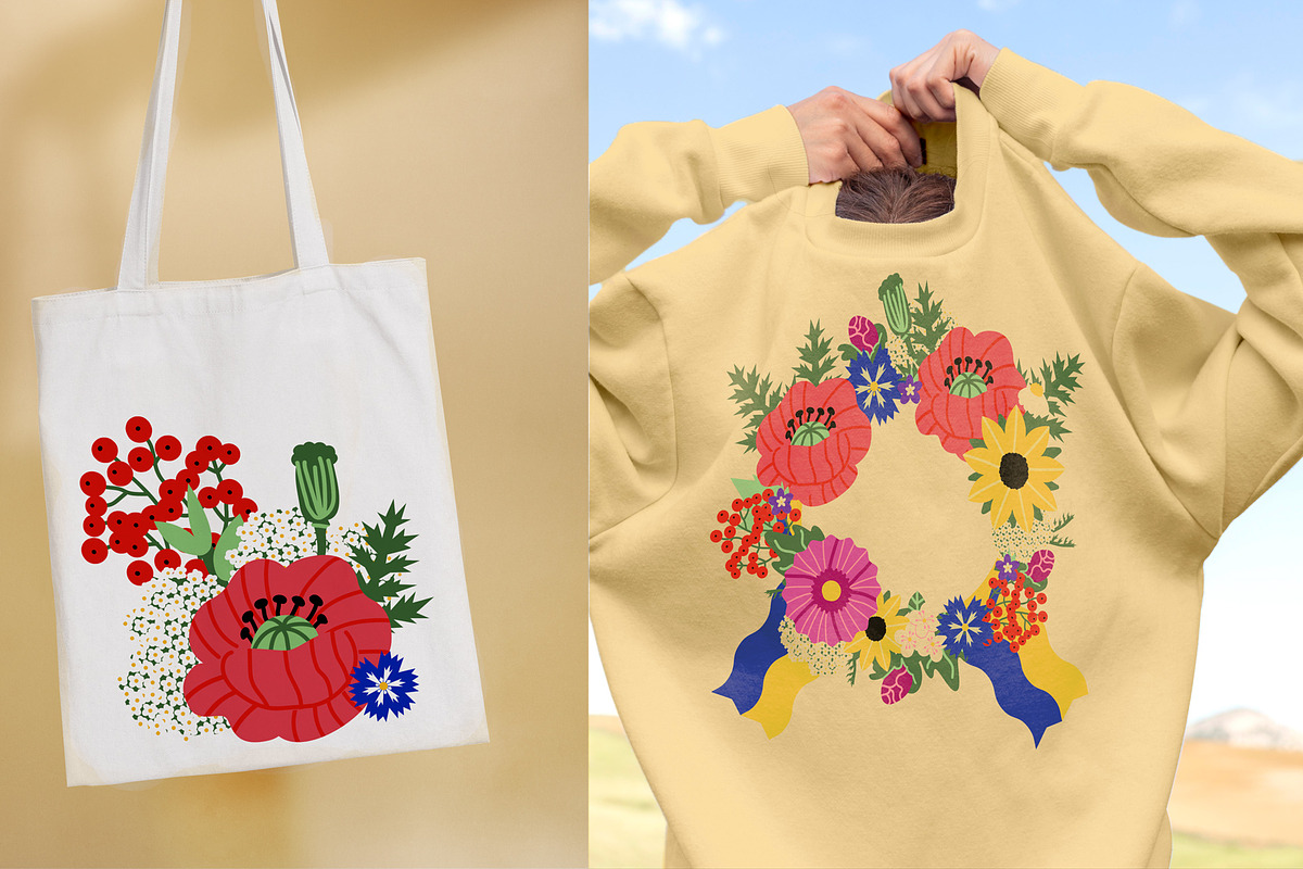 Spirit of Ukraine. Stand with Ukrain, a Decorative Illustration by Oliana Moroz (Photo 6 of 10)