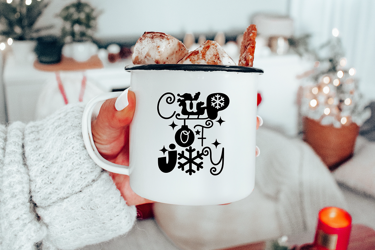 RETRO CHRISTMAS FONT BUNDLE V1, a Handwritten Font by Blush Font Co. (Photo 8 of 10)