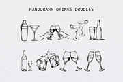 Hand Drawn Drink & Cocktails Bundle, a Food Illustration by Guavanaboy (Thumbnail 1 of 3)