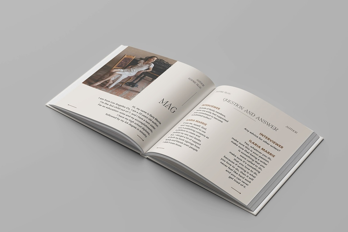 Square Book Mockup, a Books & Magazine Mockup by Tokobeta (Photo 4 of 7)