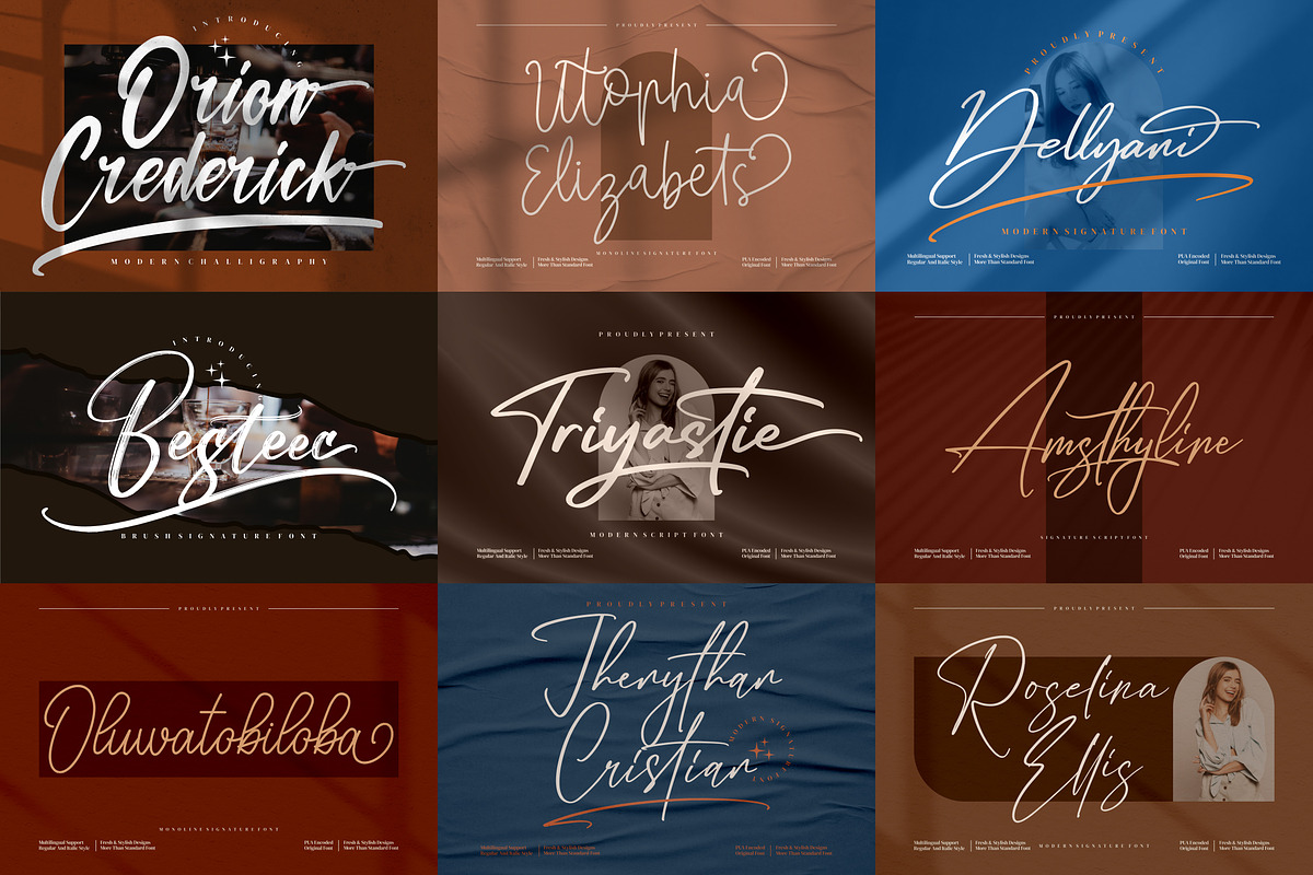 Gorgeous and Elegant Signature Font, a Font by Integritype Studio (Photo 2 of 6)