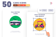 50 Cars Icons, an Icon by Dighital (Thumbnail 7 of 10)